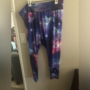 Zone Pro stretchy space print leggings
